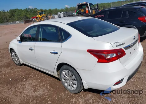 2017 Nissan Sentra Sv z USA, uszkodzony, nr VIN 3N1AB7AP6HY335898